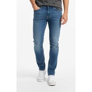 Hollister Epic Flex Skinny Jeans Men’s 31x32 Medium Wash Blue Denim Stretch EUC